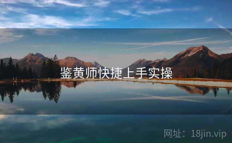 鉴黄师快捷上手实操